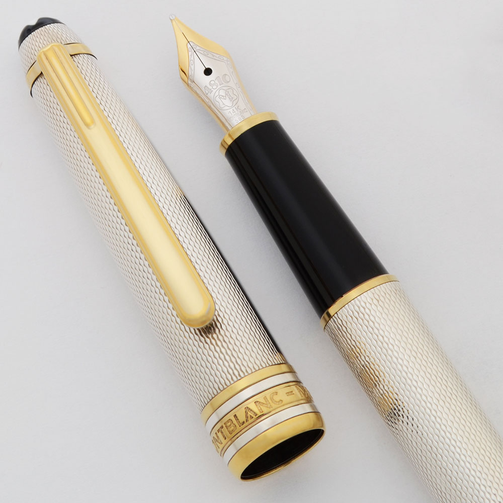 MONTBLANC 万年筆 144 ボルドー EF 14K Montblanc Meisterstuck 144 (1989-90) - Burgundy Bordeaux